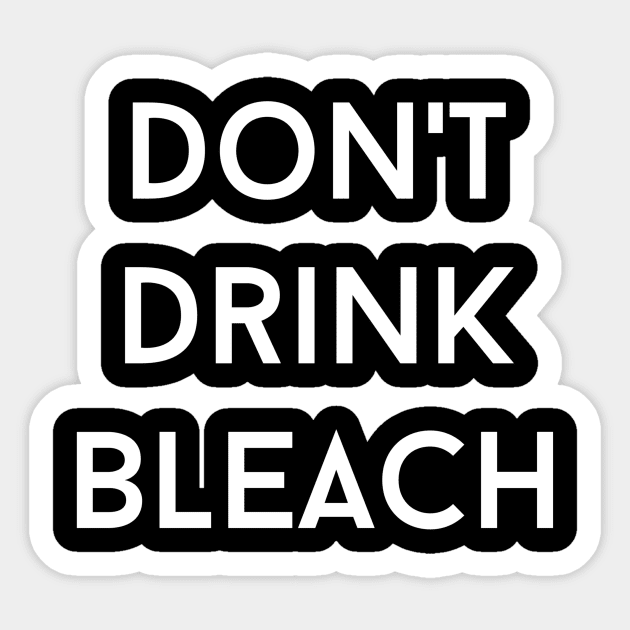 Don't Drink Beach Sticker by nyah14